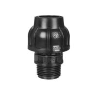 Spojka  s vonkaj. závitom 90X4" plastová pre PE rúry